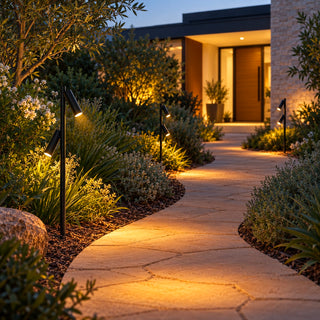 Forgo Double Adjustable Garden Spike Light