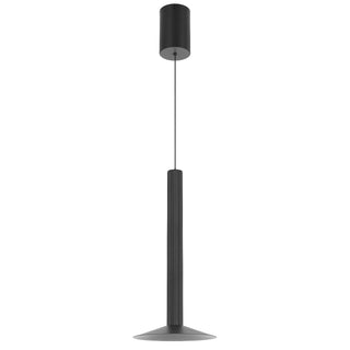 Telbix Grado LED Pendant Light Black Sand Finish – Slimline Adjustable Pendant