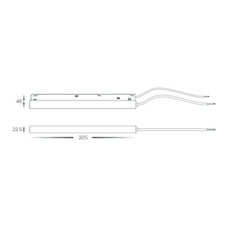 200W 48V DC Driver for Magnetic Track System