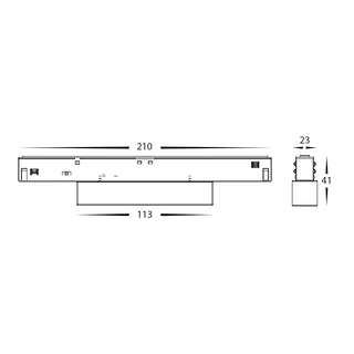 48V DC Magnetic Track Linear Light | Havit Commercial – Davoluce Lighting