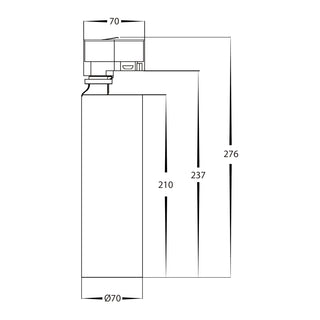 HCP-10327_1 Three Circuit 35w Dimmable LED Track Lights