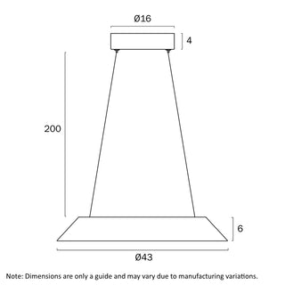 HOVIN 43cm Pendant