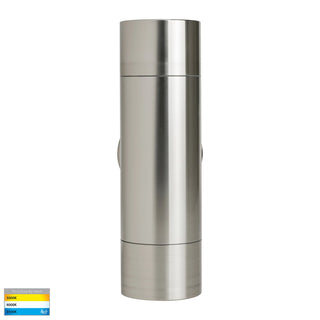 Havit Maxi Tivah stainless steel up and down exterior wall light with dual integrated LED outputs