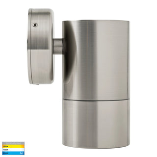 Havit Maxi Tivah fixed 316 stainless steel wall light with round backing plate and compact projection