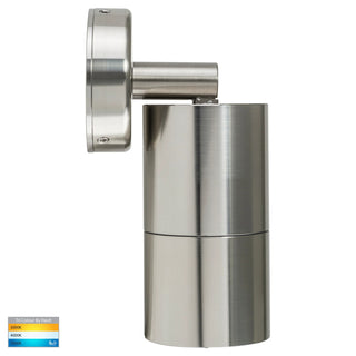 HV1205T - Tivah 316 Stainless Steel TRI Colour Single Adjustable Wall Pillar Light