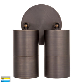 Havit | HV1397 Tivah Double Adjustable Spot Lights 2x5W. We have huge range of stainless steel wall lights for outside Up and down solid copper wall lights, Outdoor Lights Melbourne, exterior light fixtures Sydney, Brisbane, Adelaide, Gold Coast