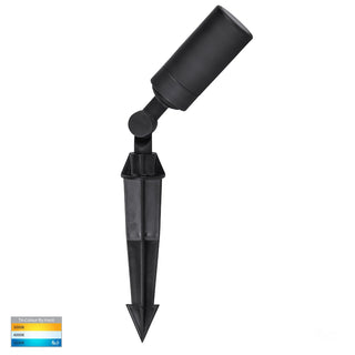 Havit HV1451T - Laiton Antique Brass TRI Colour LED Garden Spike Light from Davoluce Lighting