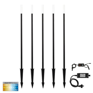 Havit Smart CCT Bollard Spike Light Kit – Set of 5 with Driver & Controller