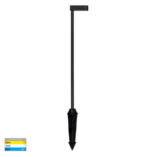 Havit Lindri Black 3W LED Bollard Spike Light – Product Image Small Head 90×25mm