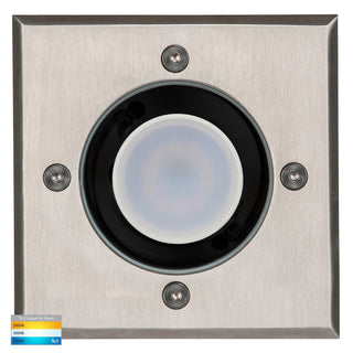 Havit HV1706T - Metro Square 316 Stainless Steel TRI Colour Inground Lights