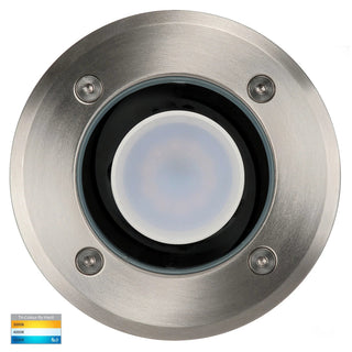 Havit HV1801T - HV1806T - Metro Round 316 Stainless Steel TRI Colour Inground Lights