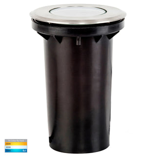 Havit HV1825 Round In-ground adjustable LED uplighter. Davoluce 