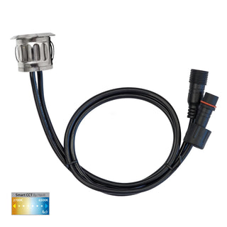 Flame 316 Stainless Steel CCT 0.5w LED Deck Light