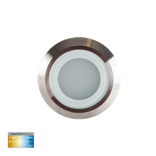 Flame 316 Stainless Steel CCT 0.5w LED Deck Light