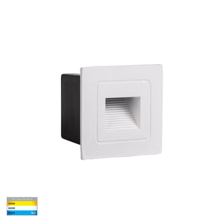 Trin Small Square Recessed LED Step Light