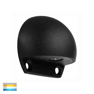 Havit Occhio LED eyelid step light in black – angled view