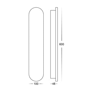 Barline Shadow 600mm Wall Light