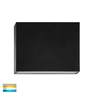 HV3646T-BLK Essil Black Up & Down 6W LED Wall Light