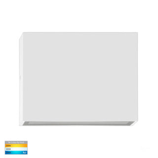 HV3646T-WHT Essil White Up & Down 6W LED Wall Light