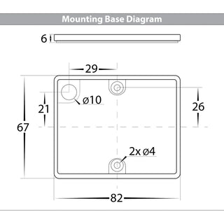 Havit HV3658T-WHT-RND | HV3658T-WHT-RND-12V - Versa White Round Up & Down Wall Light