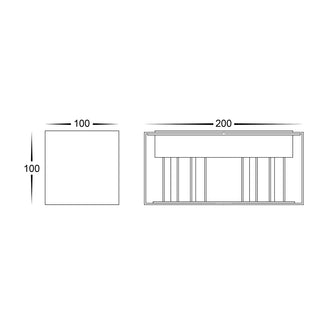 havit_versa_wall_light_dimensions_200mm