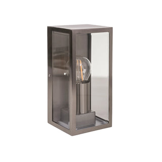 Havit HV3659W Bayside outdoor wall light in stainless steel with opal diffuser