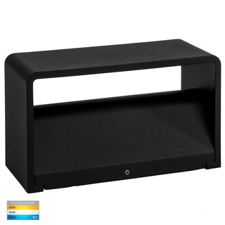Havit HV3665T-BLK - Mia Black TRI Colour Up & Down LED Wall Light