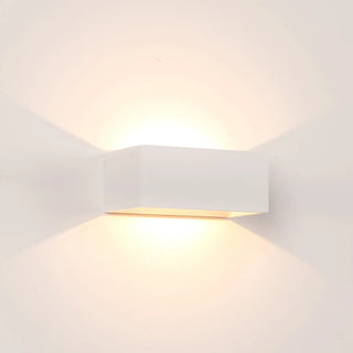 HV3665T-WHT - Mia White TRI Colour Up & Down LED Wall Light