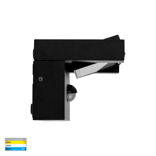 Locu 12w Adjustable LED Floodlight with Sensor – Tri Colour IP65