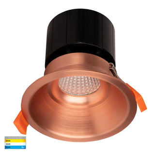 Havit Prime HV5514T Copper 90mm Deep LED Downlight – Front View