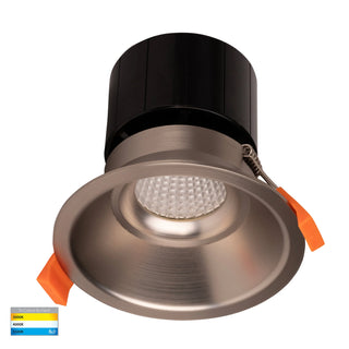 Havit Prime HV5514T Nickel 90mm Deep LED Downlight – Front View