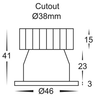 HV5702T - Niche Round Mini Recessed Downlight