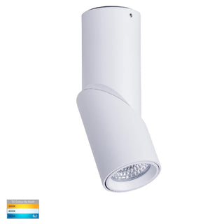 HV5822T-WHT | HV5822T-WHT-12V - Nella White 7w Surface Mounted Rotatable LED Downlight