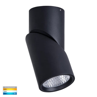 Havit HV5824T-BLK | HV5824T-BLK-12V - Nella Black 18w Surface Mounted Rotatable LED Downlight