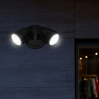 Illume LED Double Adjustable Outdoor Spotlight