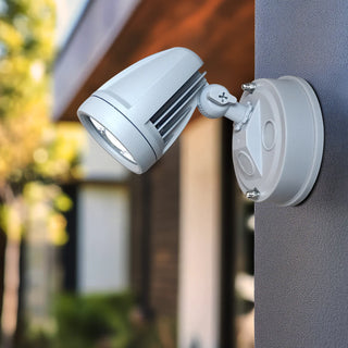 Illume LED Single Adjustable Outdoor Spotlight