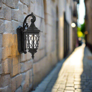 Telbix BRINLEY 35 EXTERIOR WALL LIGHT. Spanish style outdoor wall light