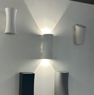 Coastal rated exterior wall lights - Cougar Tura Small Exterior. Marine grade exterior wall lights suitable for coastal installations. Up & down LED wall lights Melbourne. coastal rated outdoor lighting. marine grade exterior wall lights Sydney. Brisbane