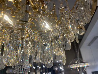 Finley 120cm Gold Oval Pendant