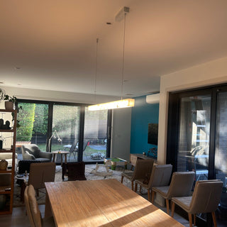 Sparta Block 120cm Linear Marble Pendant