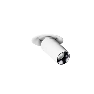 Unios ION S Retractable Spotlight White/Metallic