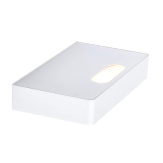 AESTHETIC 2.0 36W LED Uplighter – White finish, wall mounted, glowing indirect uplight
