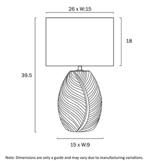 KLEE Ceramic Table Lamp