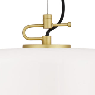 Telbix KOROVA 1LT Large Pendant With Opal glass. Best pendant lights for hallways, Opal white glass pendants for living room, pendant lights for bedrooms Australia, modern pendant lighting above dining tables are available from Davoluce Lighting