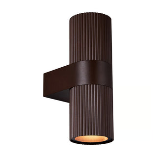 klop Ripple outdoor wall light textured surface up down beam modern home