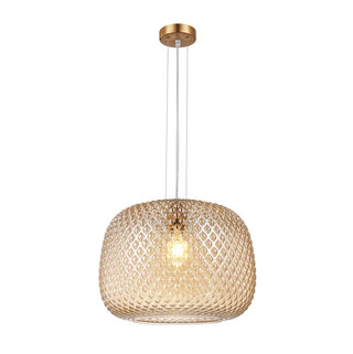 CLA LABU: Interior Dome Glass with Segments Pendant Lights