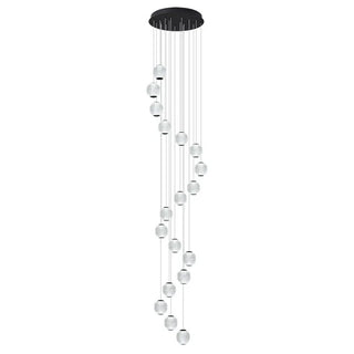 Vencha Langdon 15 light pendant. Multi drop pendants for high ceilings