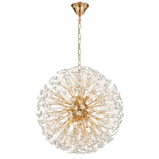 TELBIX LERIDA 12 LIGHT ROUND PENDANT