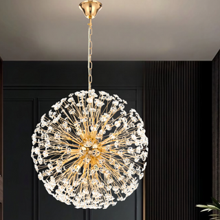 TELBIX LERIDA 12 LIGHT ROUND PENDANT