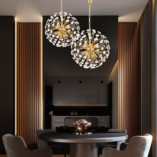 TELBIX LERIDA 8 LIGHT ROUND PENDANT